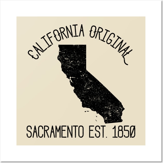 California Original Est.1850 Wall Art by Perpetual Brunch